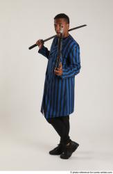 Garson STANDING POSE WITH KATANA AND SHOTGUN